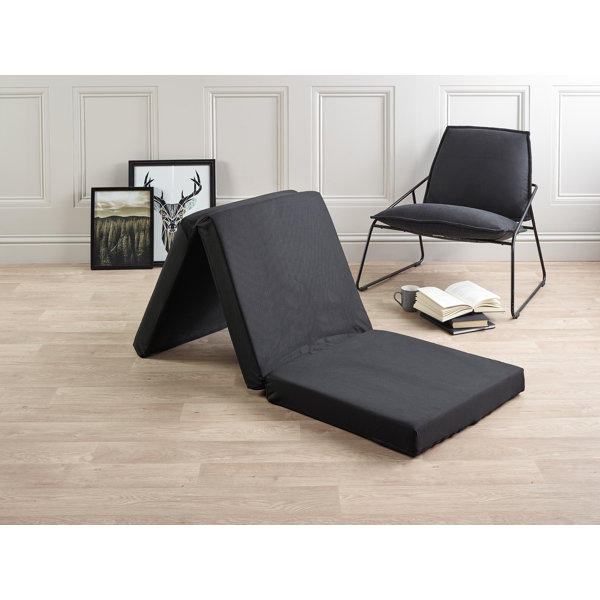 Foam fold deals up chair bed